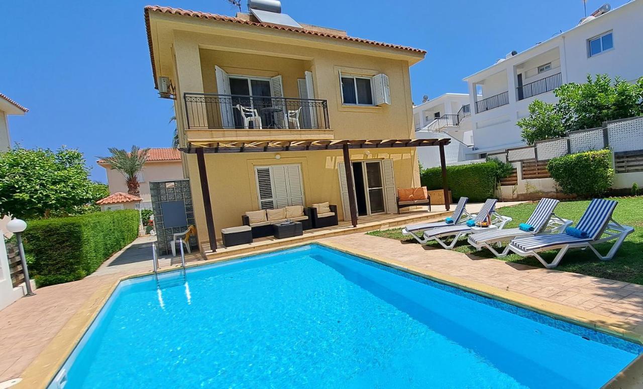Villa Marina By Fig Tree Bay 普罗塔拉斯 外观 照片