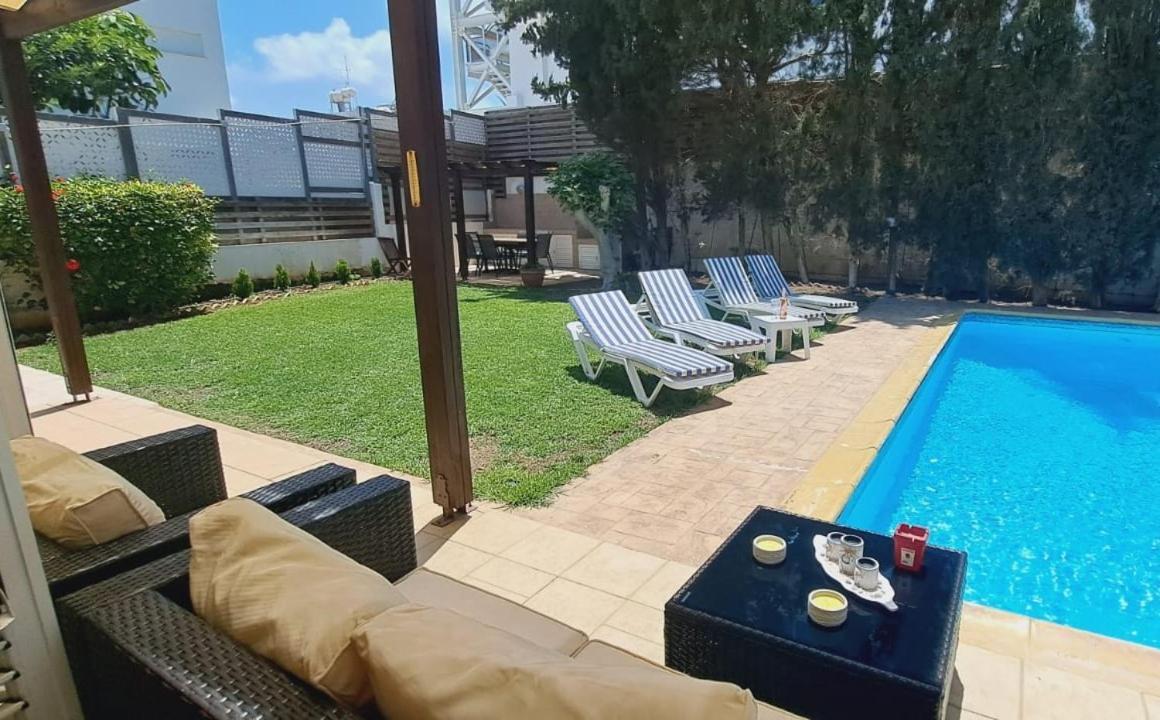 Villa Marina By Fig Tree Bay 普罗塔拉斯 外观 照片